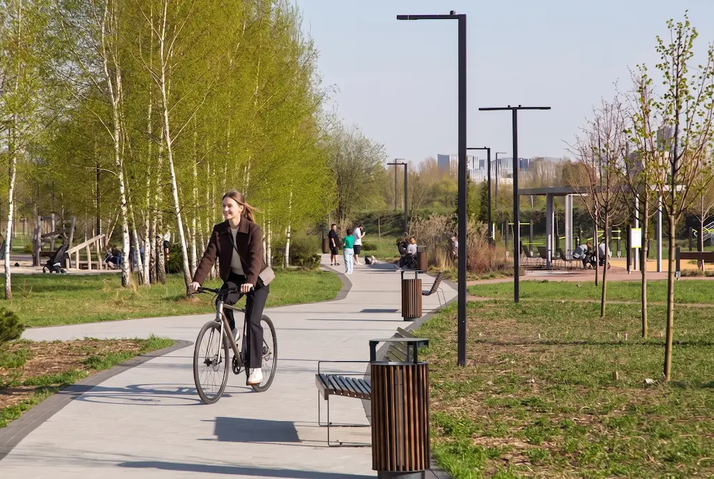 В Москве появляется инфраструктура полного цикла для велосипедистов