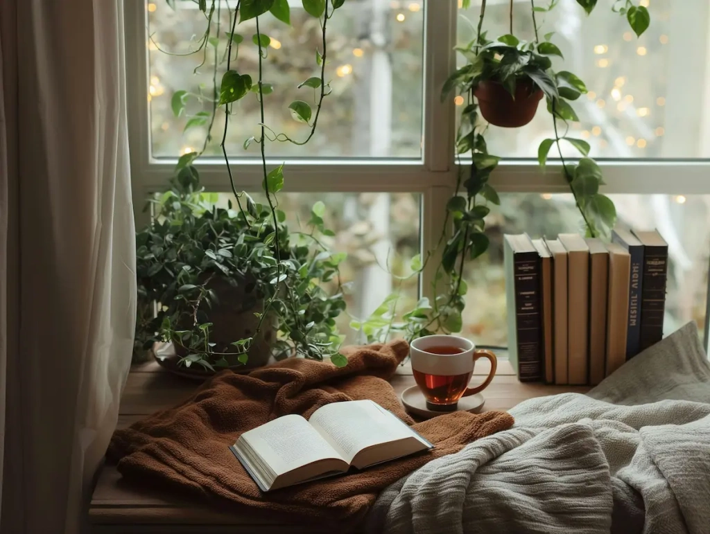 Cozy Reading Nook by the Window.webp