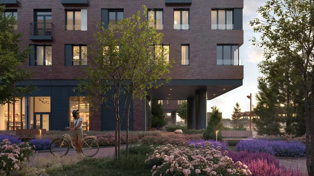 В деревне Поздняково продолжается строительство первой очереди жилого квартала