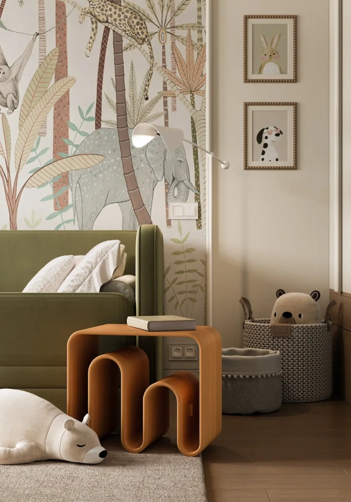 Детская комната должна быть не просто красивой, а функциональной и адаптивной — меняться вместе с ребёнком, подстраиваясь под его возраст и интересы.  Детская комната должна быть не просто красивой, а функциональной и адаптивной — меняться вместе с ребёнком, подстраиваясь под его возраст и интересы.