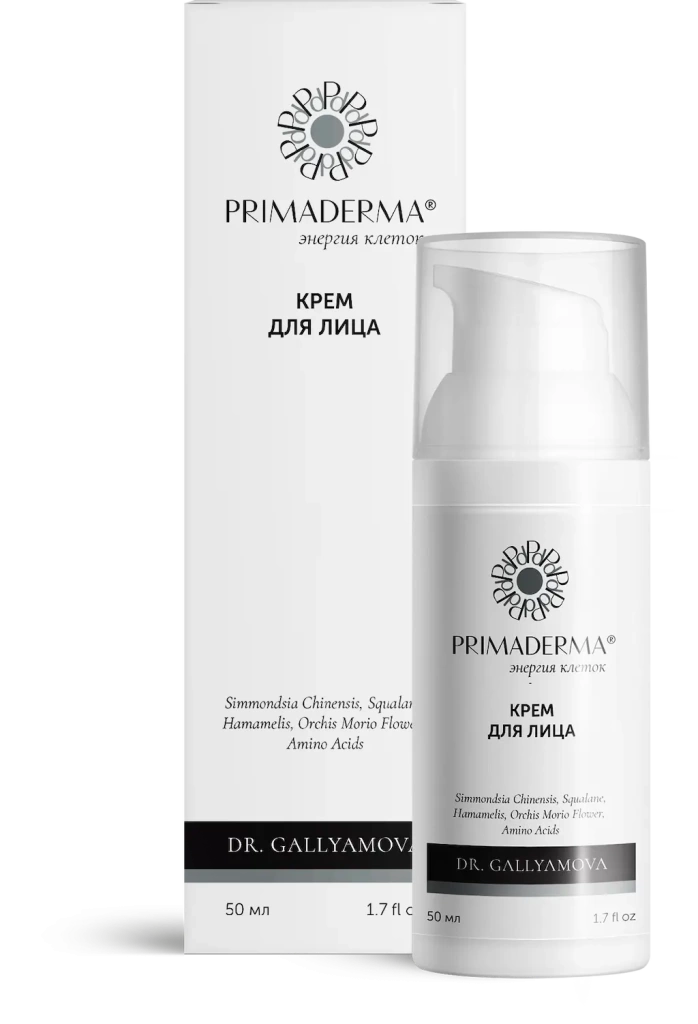 Увлажняющий крем для лица Primaderma 