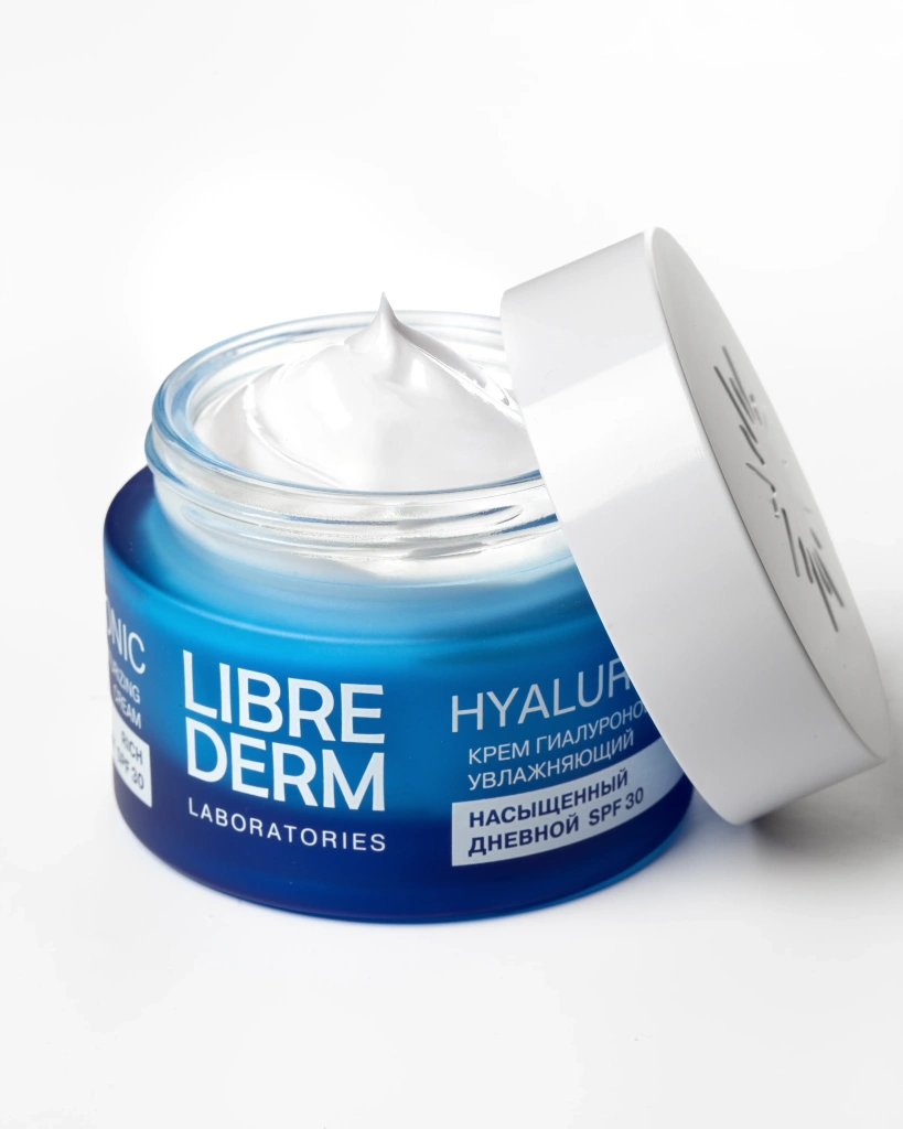 Гиалуроновый увлажняющий насыщенный дневной крем Librederm 
