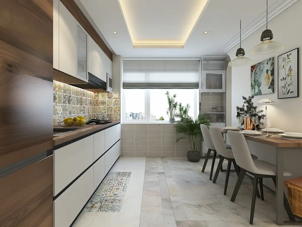 Contemporary Kitchen and Dining Interior.webp