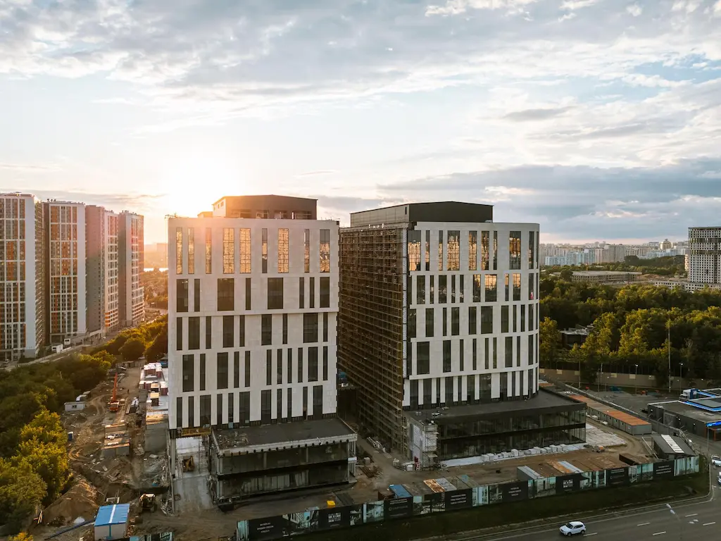 Rublevo Business Park: завершены монолитные работы