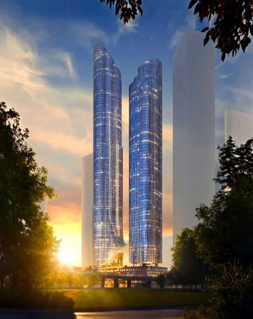 К 2031 году в Москве построят небоскреб с искусственным морем на высоте 28 м. Самый дорогой пентхаус в нем сейчас стоит полмиллиарда рублей