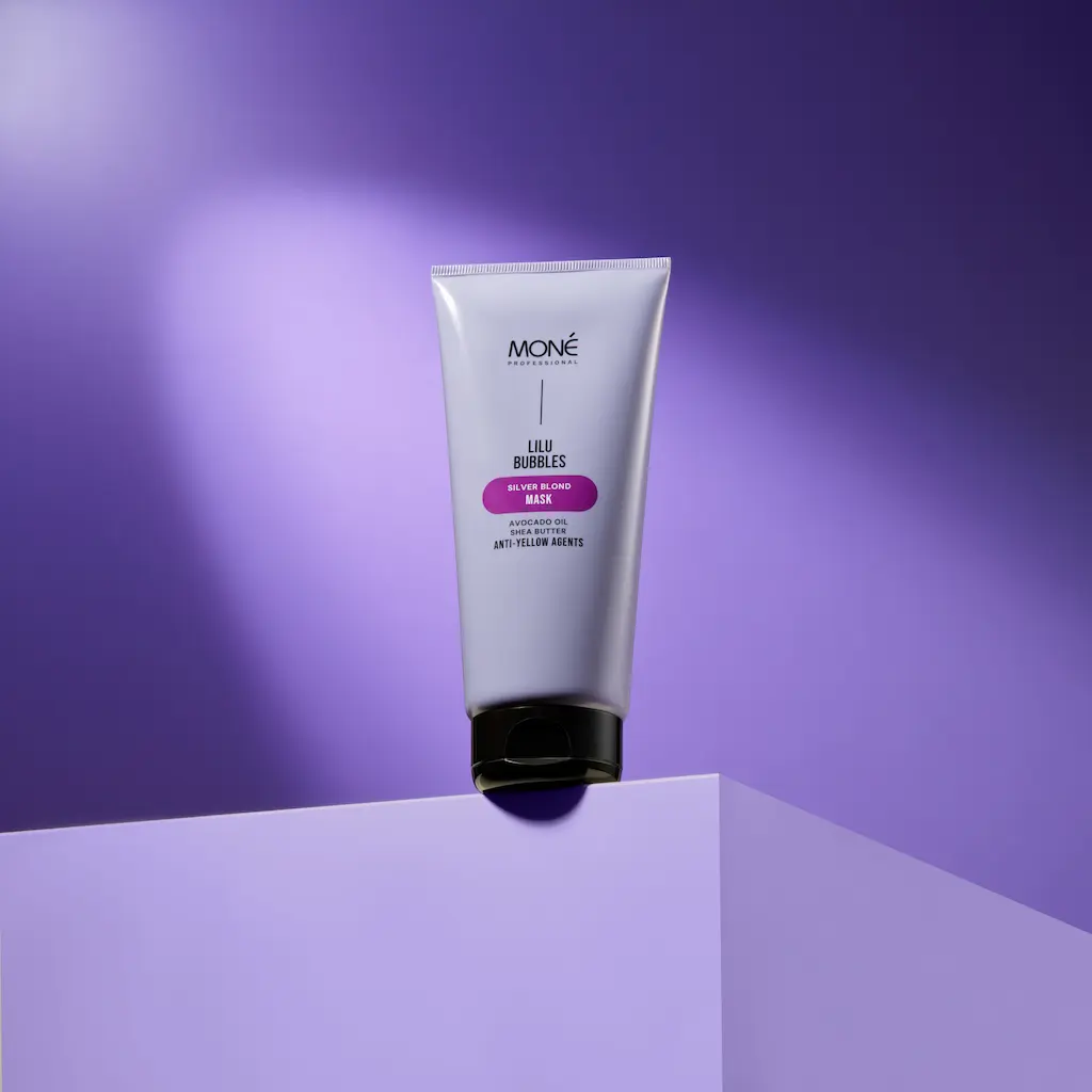 Один продукт — двойной эффект: идеальный блонд и здоровые волосы в маске Silver Blond Mask от MONÉ Professional