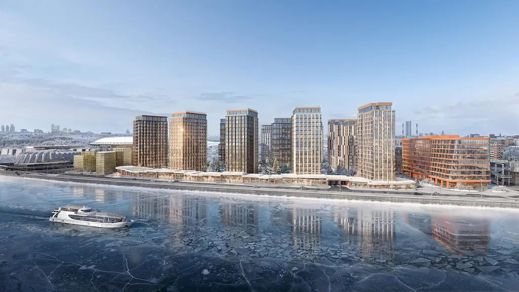 Ритейл-галерея с променадом протяженностью более 500 м появится вдоль Лужнецкой набережной